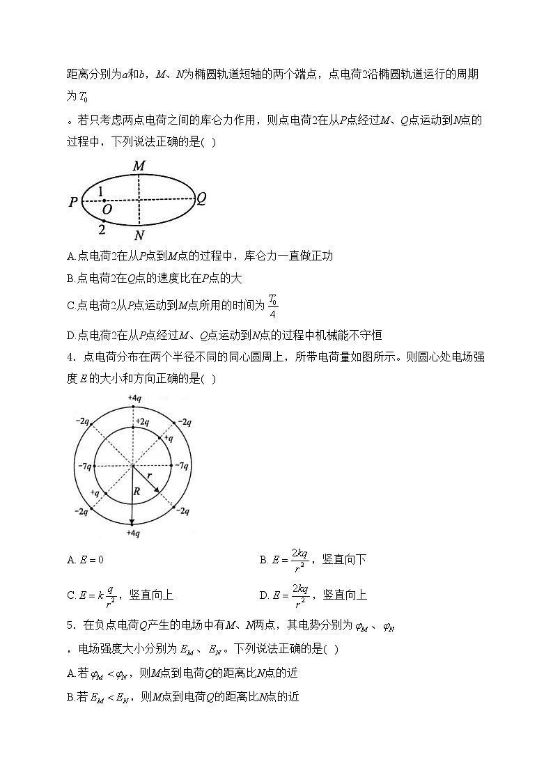 广西壮族自治区河池市十校联考2024-2025学年高二上学期10月月考物理试卷(含答案)第2页