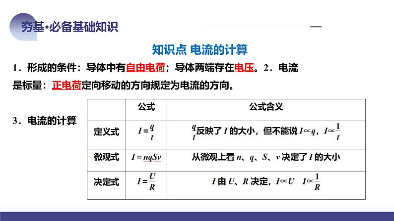 2024高考物理一轮复习 第42讲 电路的基本概念和规律(课件)第8页