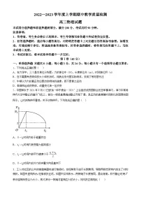 山东省聊城市2022-2023学年高三上学期期中考试物理试卷