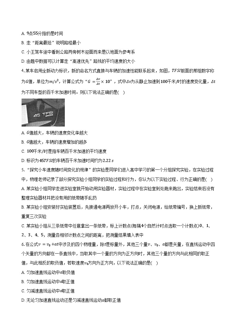 2025年江苏省普通高中学业水平合格性考试物理模拟试卷第2页