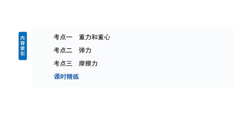 2025高考物理大一轮复习讲义人教版PPT课件重力 弹力 摩擦力第5页