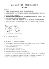 山东省烟台市2024～2025学年高三上学期11月期中考试物理试题（含答案）