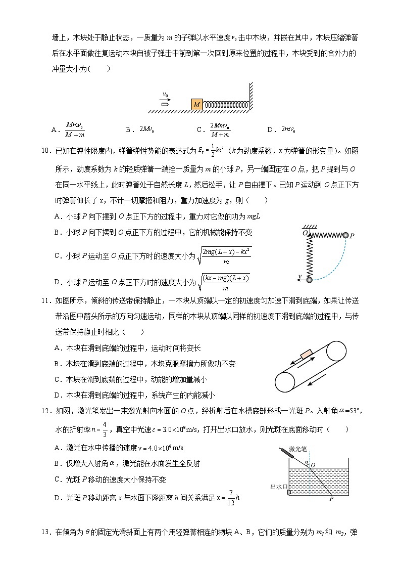 广东省深圳市桃源居中澳实验学校等学校2024-2025学年高三上学期期中联考物理试题第3页