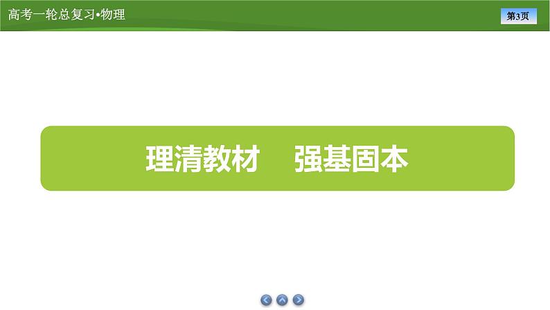 课件第二章 第1讲重力 弹力 摩擦力(共48张ppt)第3页