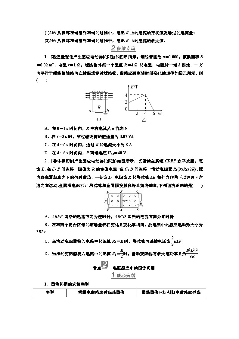 第十章 专题一0一 电磁感应中的电路和图像问题(课件PPT+讲义)-【知识梳理】2025年高考物理一轮复习02