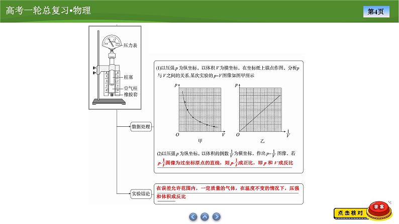 课件第十四章 实验十三探究等温情况下一定质量气体压强(共24张ppt)第4页