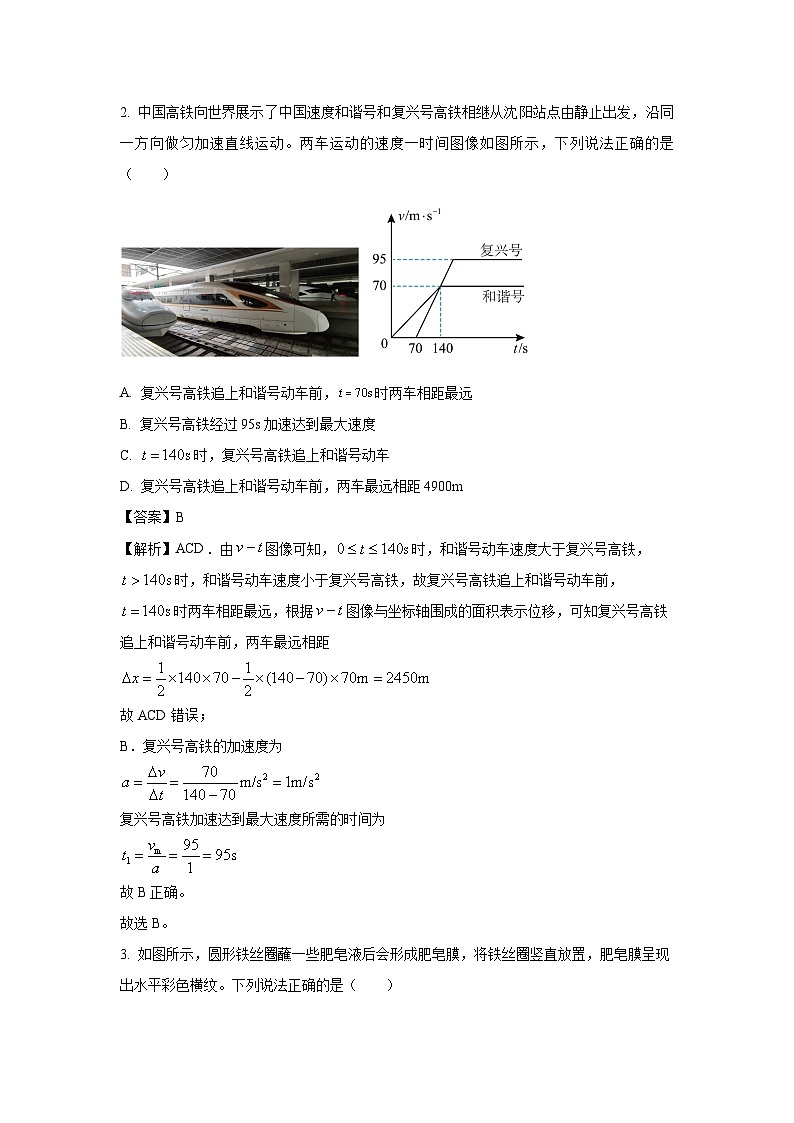 云南省临沧市云县2023-2024学年高二下学期期末质量检测物理试卷(解析版)第2页