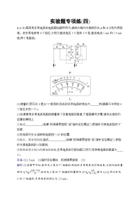 備戰(zhàn)2025年高考二輪復(fù)習(xí)物理（山東專版）實驗題專項練4（Word版附解析）
