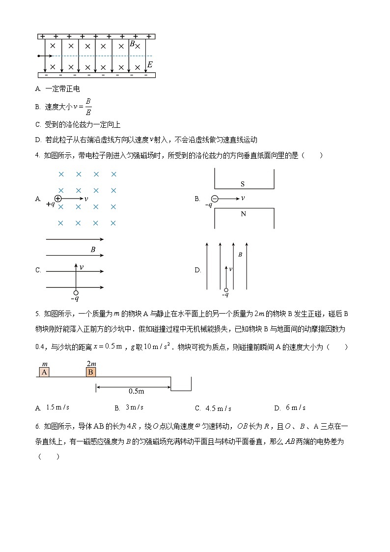 湖北省部分高中2024-2025学年高二上学期11月期中联考物理试题 Word版无答案第2页