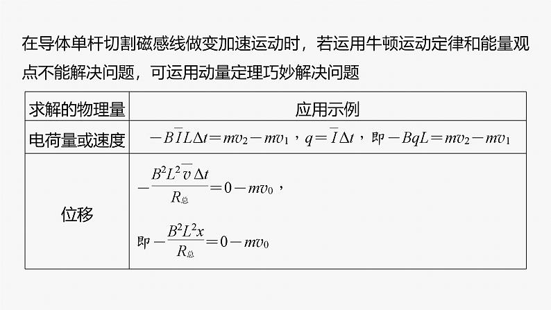 第一篇 专题四 培优点7 动量观点在电磁感应中的应用第7页
