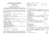 黑龙江省大庆外国语学校2024-2025学年高三上学期期中考试物理试卷
