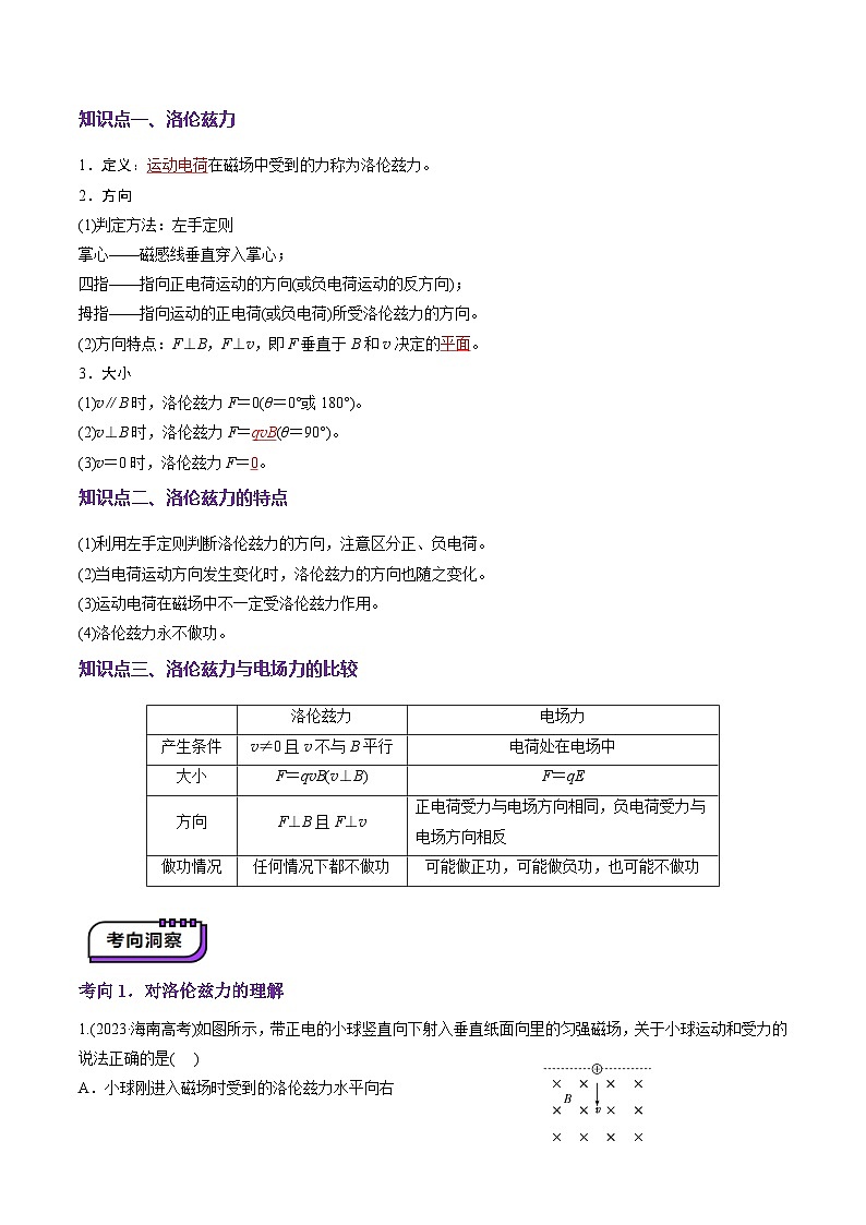 第47讲 带电粒子在磁场中的运动(讲义)(解析版)-2025年高考物理一轮复习讲练测第3页
