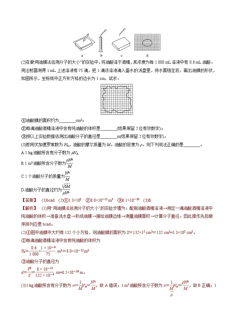 第66讲 热学实验(练习)(解析版)-2025年高考物理一轮复习讲练测(新教材新高考)第3页
