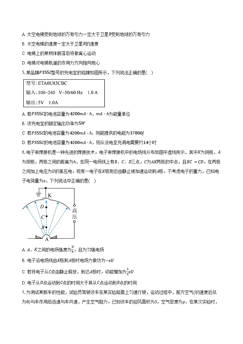 2024-2025学年江西省八校协作体高二(上)期中物理试卷(含答案)第2页