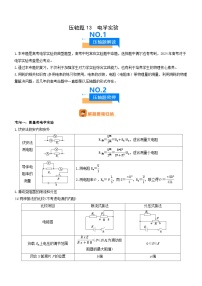 压轴题13 电学实验-2025年高考物理压轴题专项训练（新高考通用）