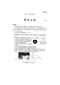 山东省泰安市2024-2025学年高三上学期11月期中物理试题