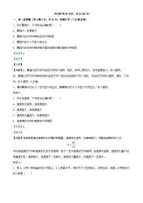 重庆市2023_2024学年高一物理上学期12月月考试卷含解析