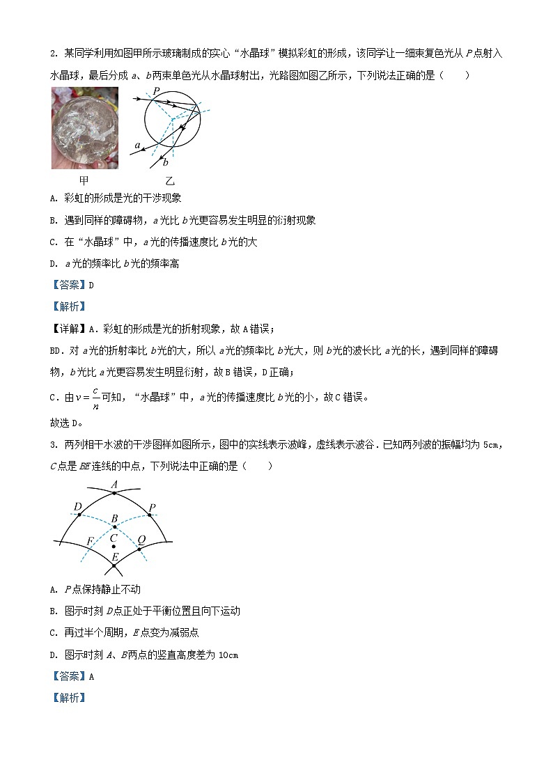 湖北省武汉市2023_2024学年高二物理上学期期中联考试题含解析第2页