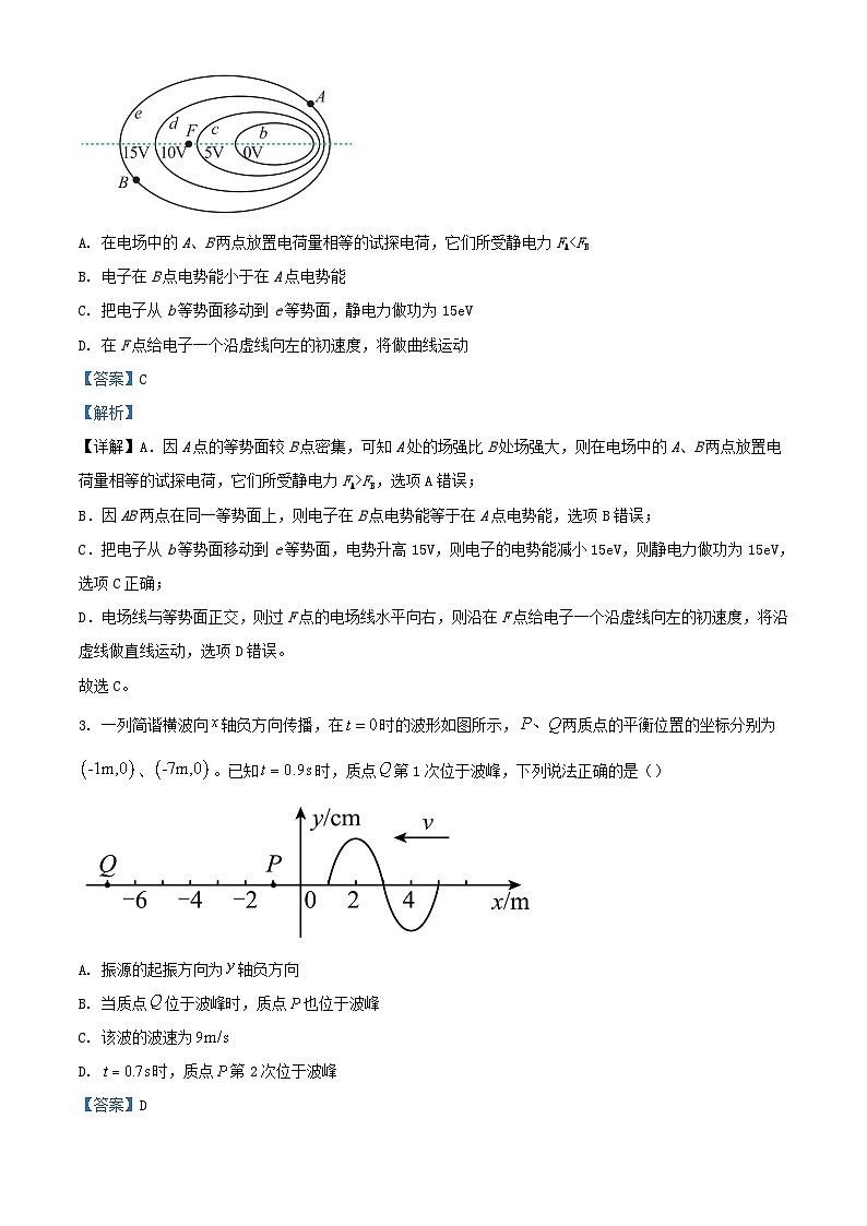 湖北省孝感市2023_2024学年高二物理上学期11月期中联考试题含解析第2页