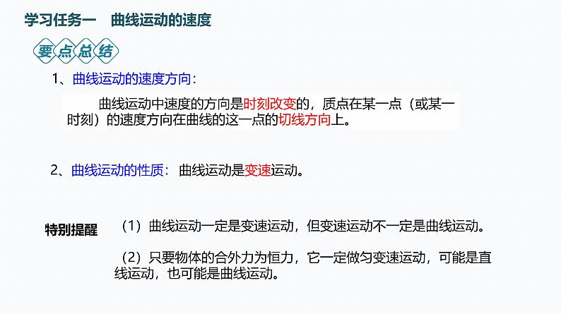 1 曲线运动 课件第8页