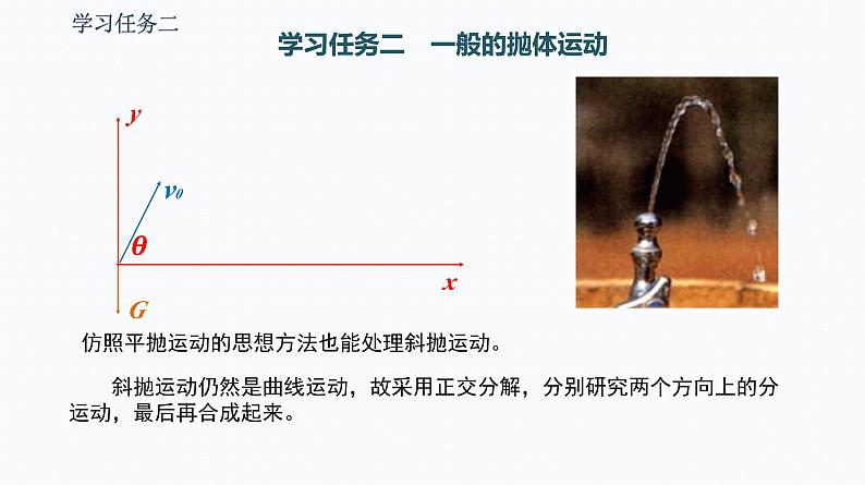 4 抛体运动的规律 第2课时 平抛运动的两个重要推论 一般的抛体运动 课件第8页