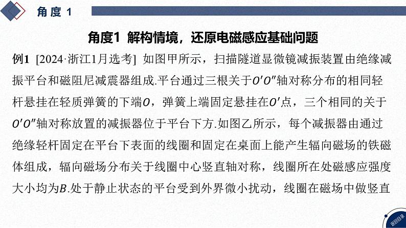 2025高考物理二轮复习专题四-电路和电磁感应-第六讲 电磁感应实践性应用专题【课件】第4页