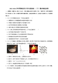 2023-2024学年青海省西宁市大通县高二（下）期末物理试卷