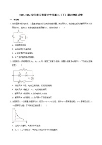 2023-2024学年重庆市育才中学高二（下）期末物理试卷