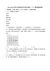 2023-2024学年江苏省南京市中华中学高二（下）期末物理试卷