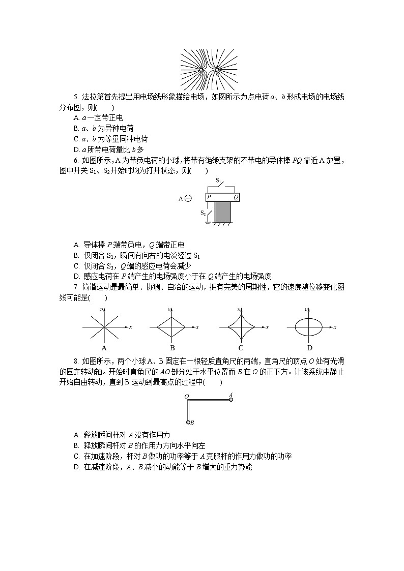 江苏省四大名校G4苏州中学校等学校2024-2025学年高三上学期12月联考物理试题第2页