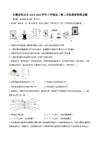 安徽省淮北市2024-2025学年上学期高二第三次检测卷物理试题-