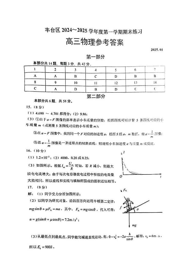 物理答案第1页
