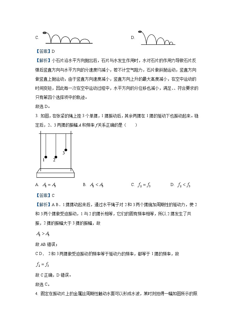 2024~2025学年江苏省南通学科基地第一次大联考高三上学期12月月考物理试卷(解析版)第2页
