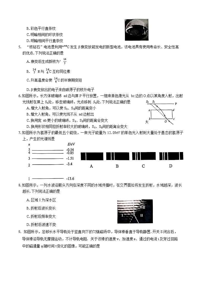 2025苏北四(徐州、宿迁、淮安、连云港)高三第一次调研考试物理含答案第2页