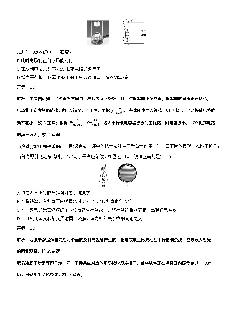 热点16 光学 电磁波 --2025年高考物理大二轮复习(考前特训教师版)第2页