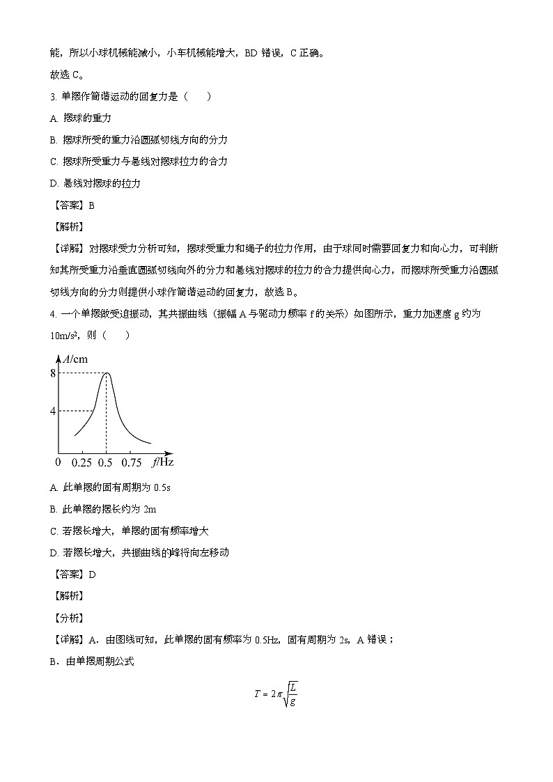 黑龙江省牡丹江市普通高中协同发展共同体第四子共同体2024-2025学年高二上学期1月期末 物理试卷(含解析)第2页