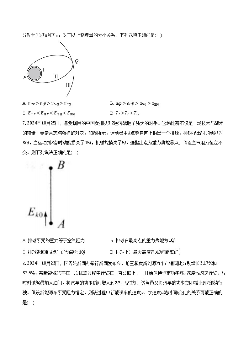 安徽省皖江名校2024-2025学年高三(上)月考物理试卷(12月)第3页