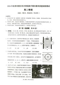 广西壮族自治区百色市2024-2025学年高二上学期1月期末物理试题