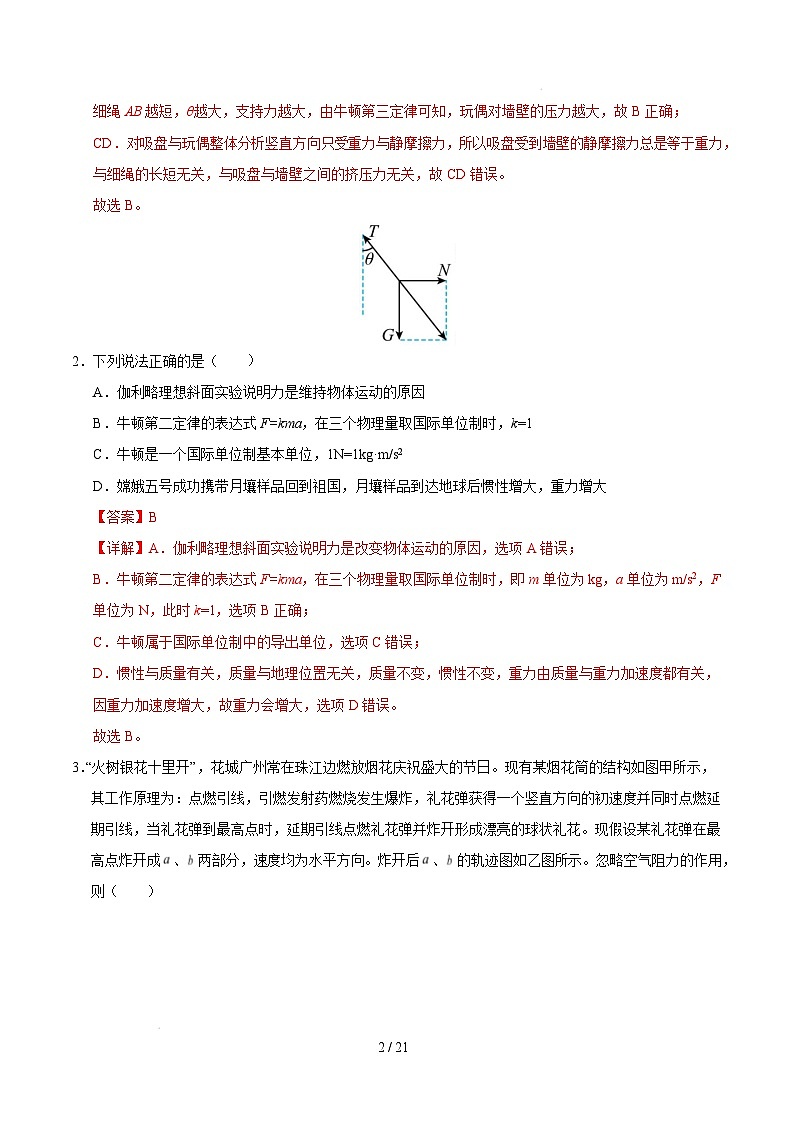 【开学摸底考】高三物理开学摸底考02(全解全析)(新高考通用)第2页