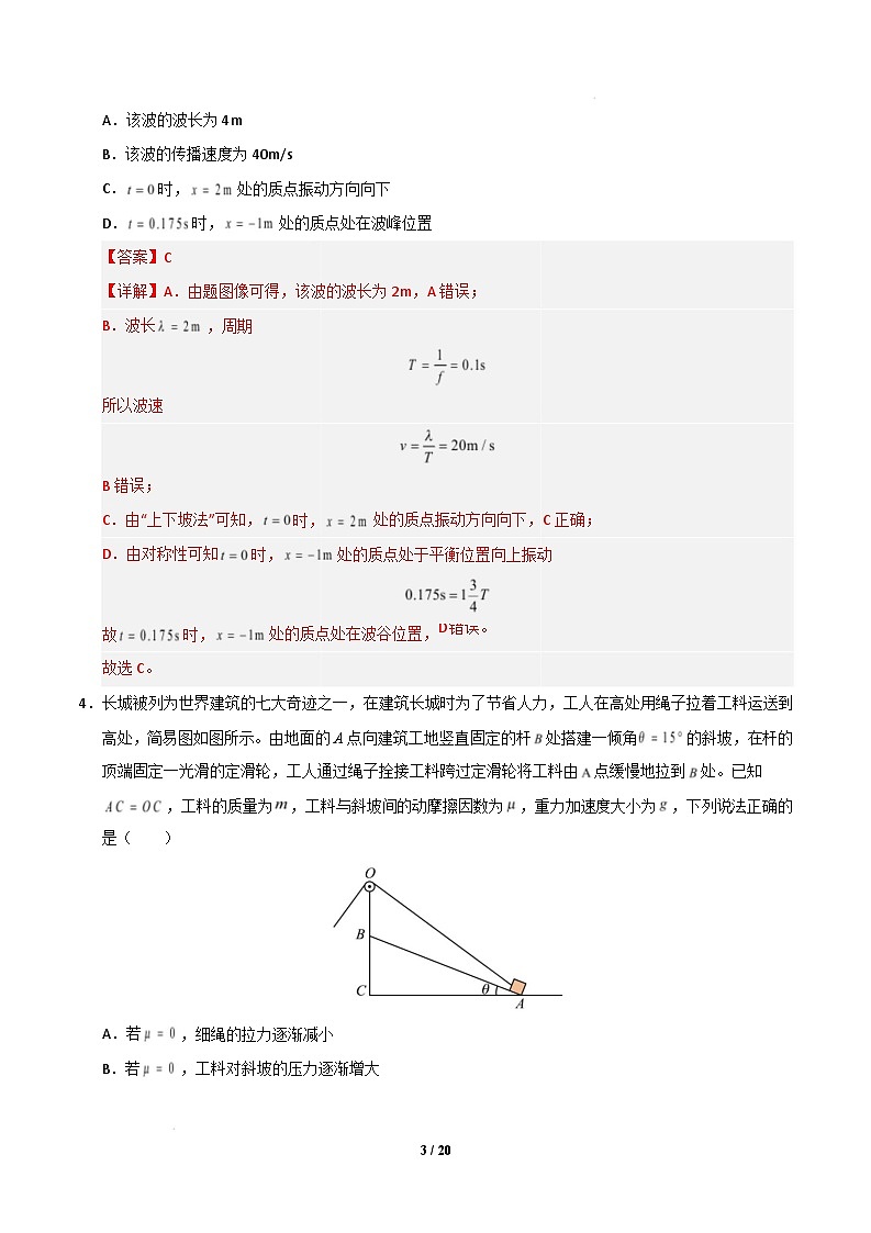【開學(xué)摸底考】高三物理開學(xué)摸底考01（廣東專用）-2024-2025學(xué)年高中下學(xué)期開學(xué)摸底考試卷 物理（廣東卷）（全解全析）第3頁