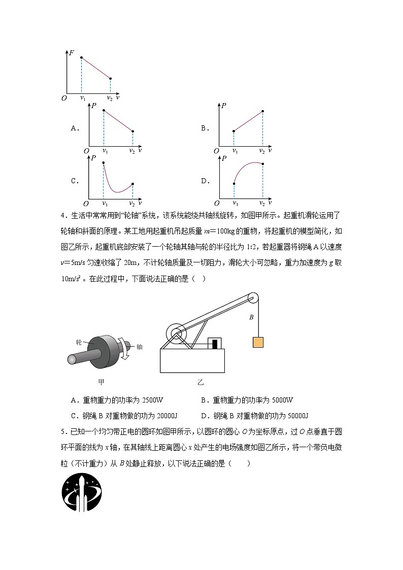 2025届湖北省十一校高三上学期第一次联考(一模)物理试题第2页
