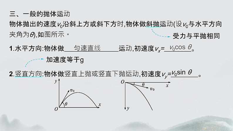 4 抛体运动的规律第8页