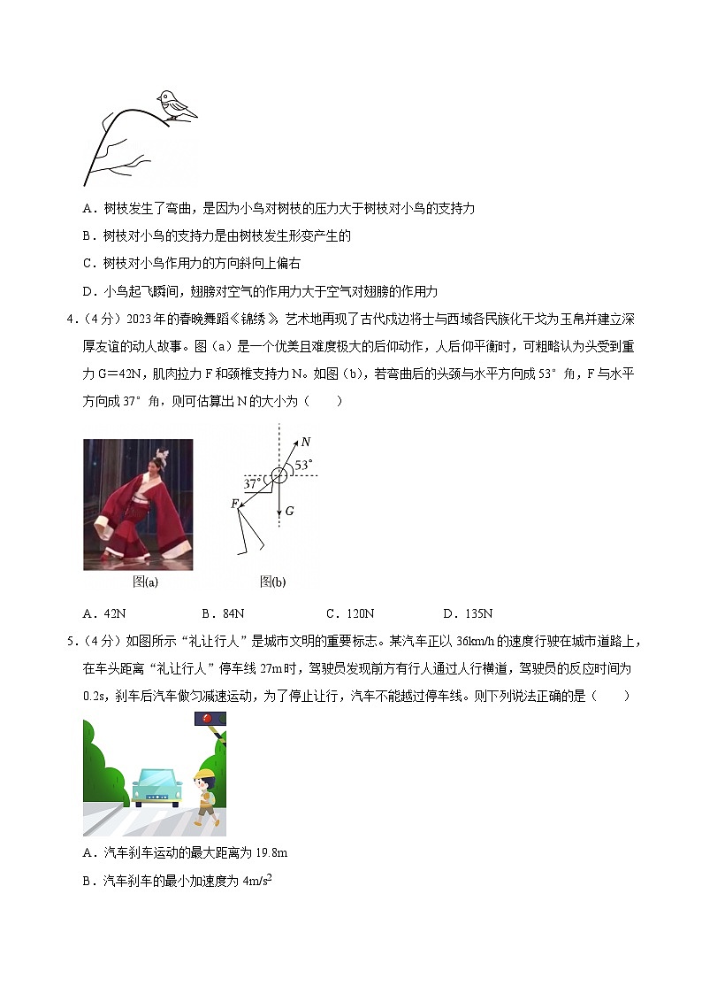 2024-2025学年四川省绵阳中学高一(上)期末物理模拟试卷第2页
