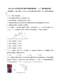 2024-2025学年重庆市巴蜀中学教育集团高一（上）期末物理试卷