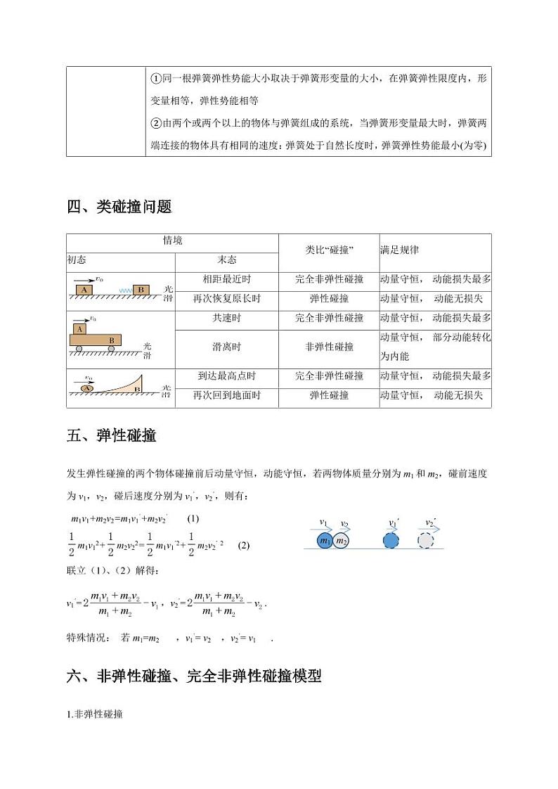 选择4 能量守恒与动量守恒观念综合应用(教师版) 2025届高考物理二轮复习热点题型归类 第3页