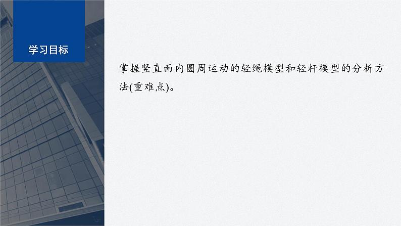 第二章 专题强化 竖直面内的圆周运动(课件)第3页