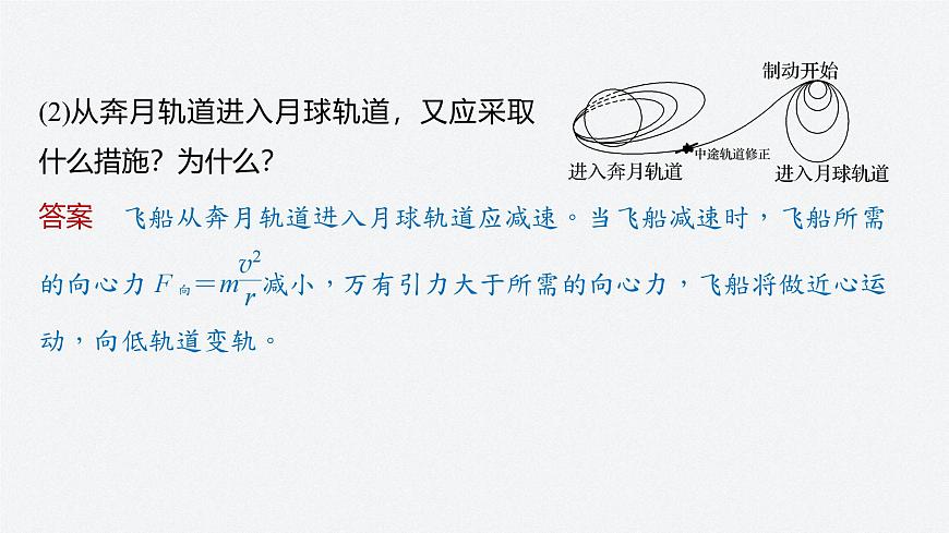 第三章 專(zhuān)題強(qiáng)化 衛(wèi)星的變軌和雙星問(wèn)題(課件)第7頁(yè)