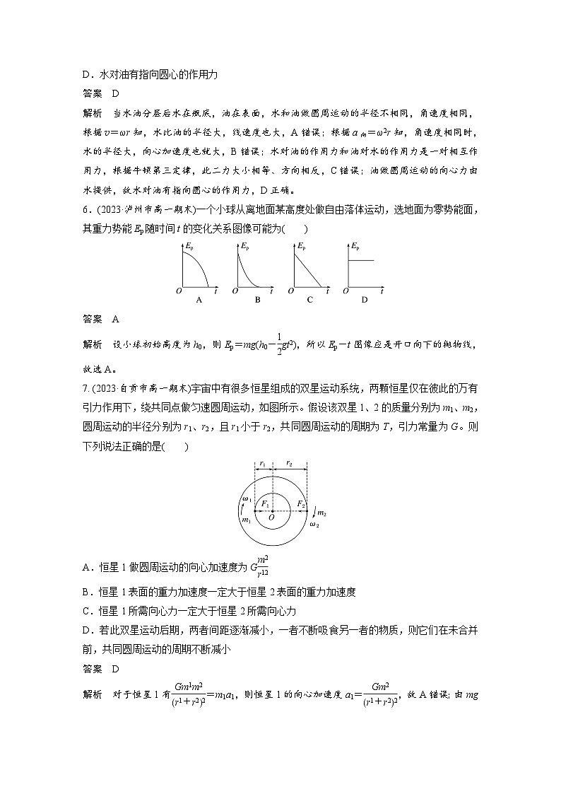 模块综合试卷(二)(教师版)第3页
