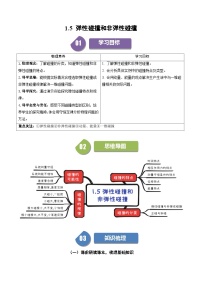 高中物理人教版 (2019)选择性必修 第一册5 弹性碰撞和非弹性碰撞课后作业题