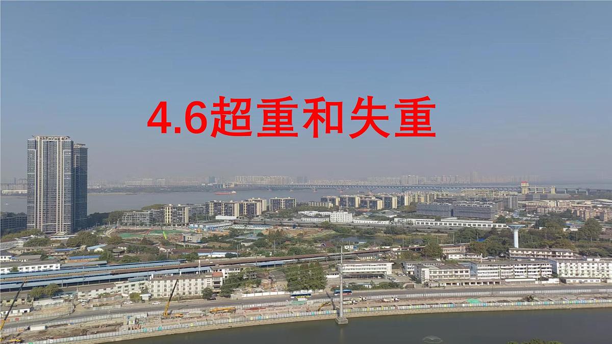 4.6+超重和失重 课件-高一上学期物理人教版(2019)必修第一册第1页